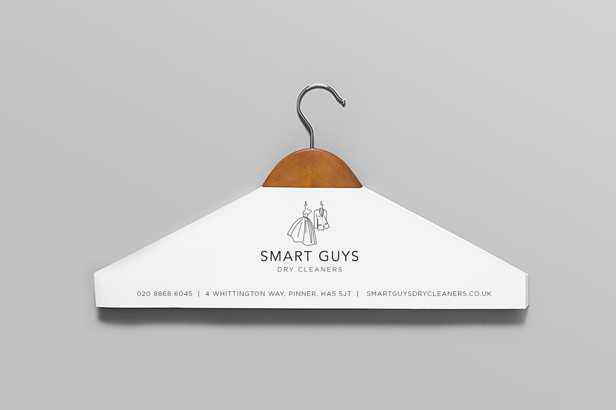 Smart guys brand design, branded shoulder cover design