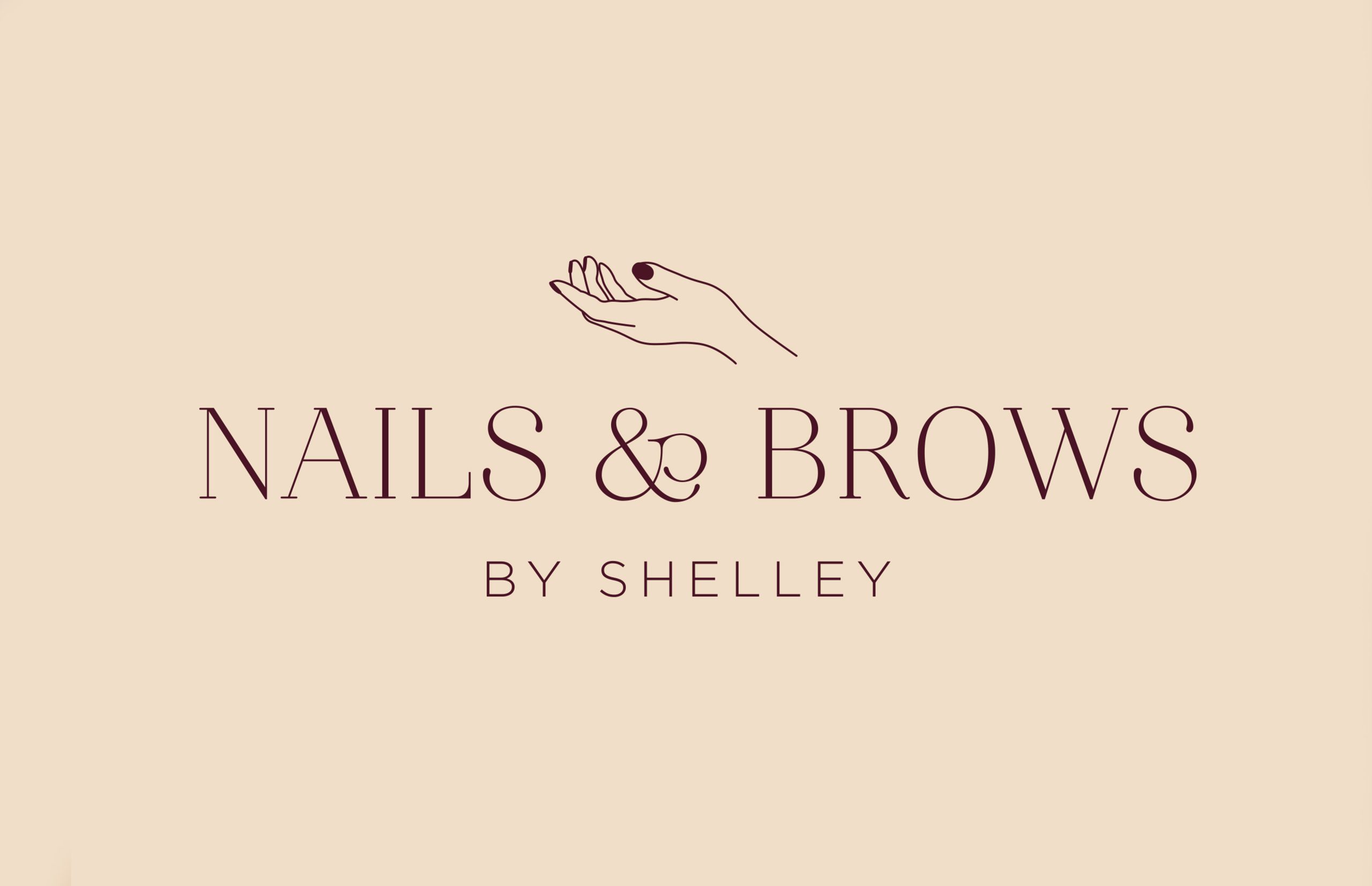 Logo design Nails & Brows by Shelley, Hertfordshire